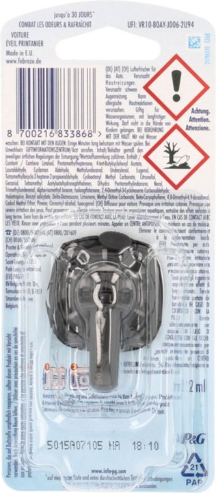 Image du produit Febreze Lenor Aprilfrisch Auto