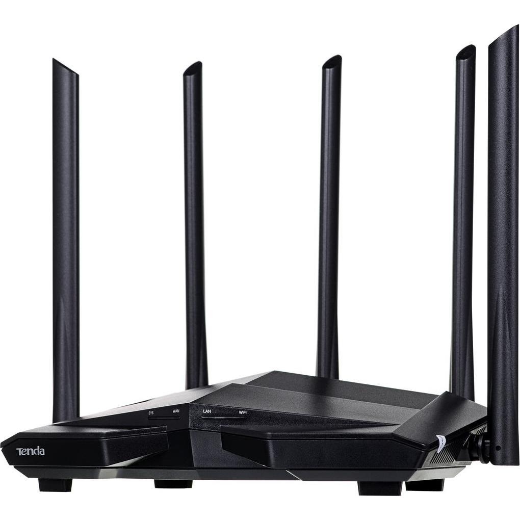Thumbnail - Tenda AC11 WLAN-Router Gigabit Ethernet Dual-Band (2 4 GHz/5 GHz) Schwarz, Router, Schwarz