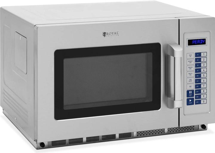 Produktbild Royal Catering Gastro-Mikrowelle Mikrowellenherd Mikrowelle Edelstahl Timer 3200 W 34 L (34 l)