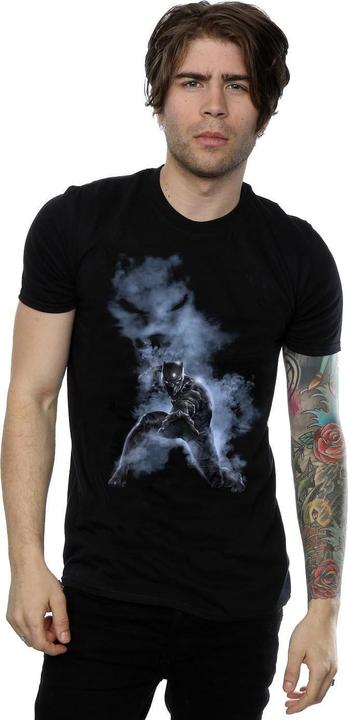 Image du produit - T-shirt BLACK PANTHER SMOKE - Homme (S)
