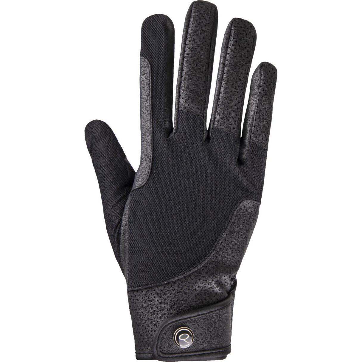 Qhp, Handschuhe, Nyomi, Schwarz, (M)