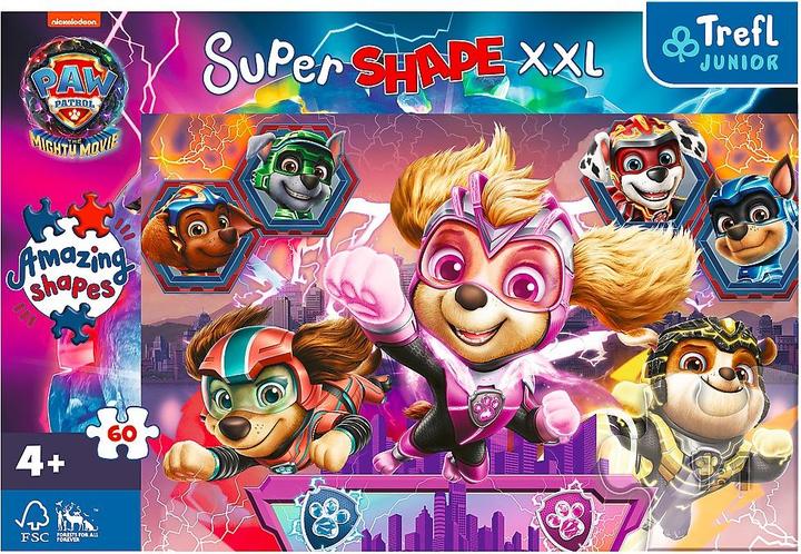 Immagine prodotto Trefl Junior Super Shape XXL - Film Paw Patrol (60 pezzi)