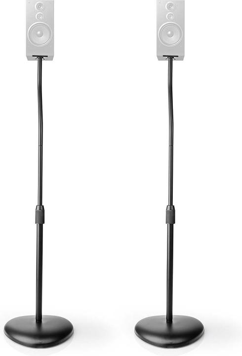 Nedis SPMT2750BK (1 pair, Stand, Height-adjustable)