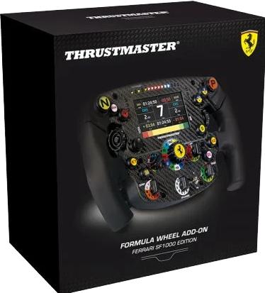 Actual product image Thrustmaster AddOn Thrustm. Ferrari SF1000 Edition-WO Lenkrad (PS5/PC) retail (PC, PS4, PS5)