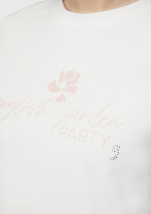 Actual product image Comma T-Shirt Baumwollmix-T-Shirt mit Artwork (44)