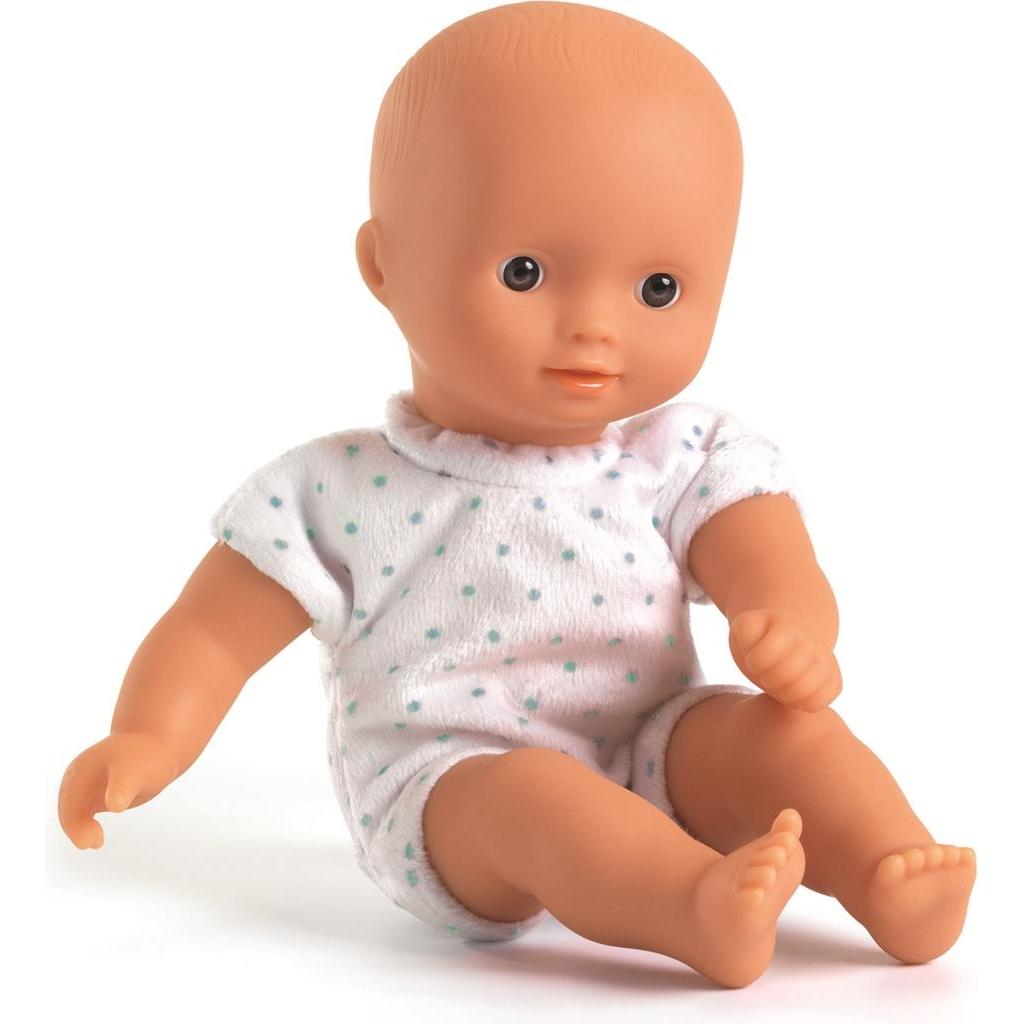 Djeco Tragetasche mit Puppe Mini Sasha 20cm