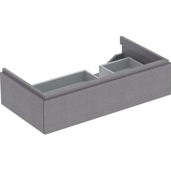 Geberit, Waschbeckenunterschrank, Xeno 2 Waschtischunterschrank mit Siphonausschnitt rechts 500.514., 880x220x462mm, 1 S...