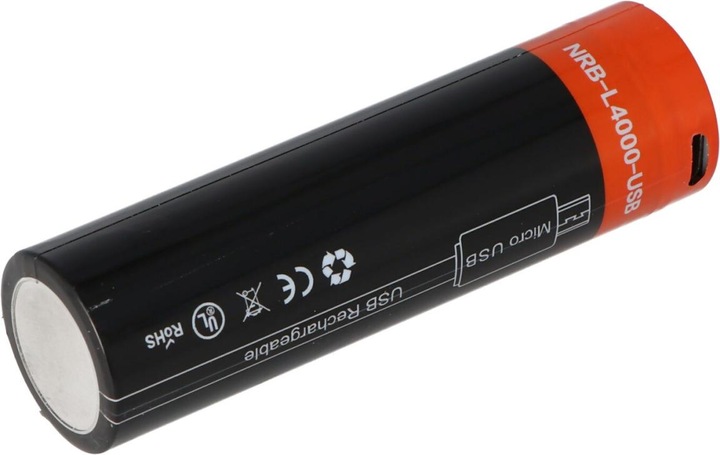 Produktbild AccuCell Akku 21700, mit USB-Ladeanschluss zum Nachladen (1 Stk., 21700, 4000 mAh)