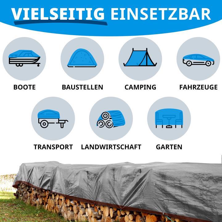 Produktbild Floordirekt Abdeckplane 80 g/m² (6 x 1.50 m)