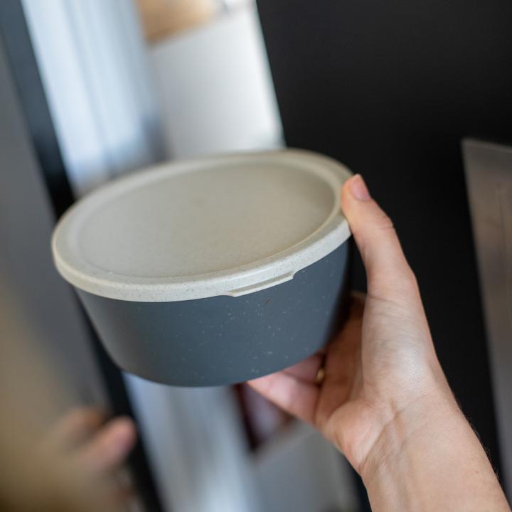 Produktbild Koziol Vorratsbehälter Connect 0.89 l, Dunkelgrau (0.89 l)