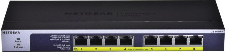 Productafbeelding Netgear Gs108pp (8 ports)