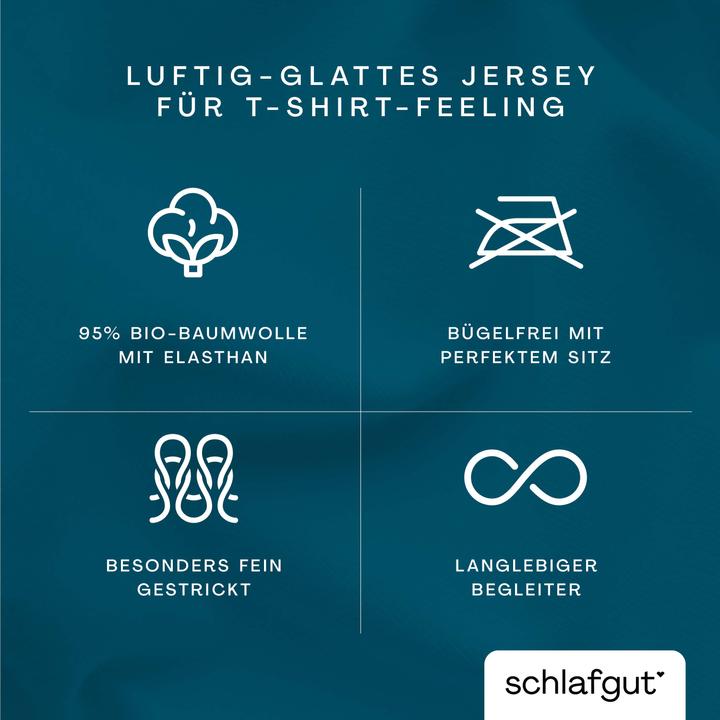 Nutritional values and ingredients schlafgut Knitted Jersey (Duvet cover, 80 x 80 cm)
