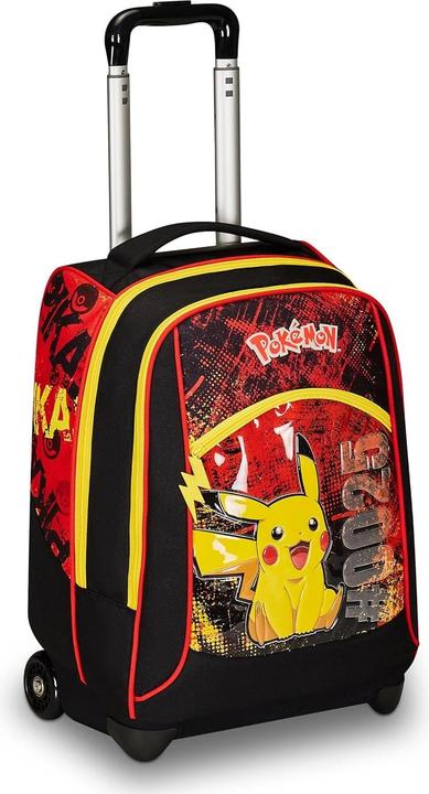 Seven Pokémon Pikachu Avengers Groot School Backpack with Trolley System (37 l)