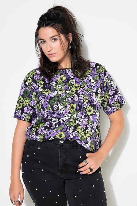 Produktbild Studio Untold T-Shirt, oversized, Flower-Print (50, 52)