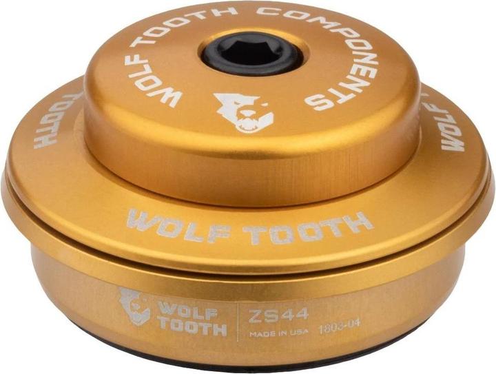 Wolf Tooth Performance balhoofdset bovendeel, 1 1/8", ZS44/28.6/H6, goud