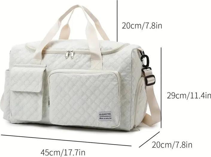 Immagine prodotto Only-Bags.Store Borsa per bagagli a breve raggio di grande capacità per viaggi d'affari, leggeri asciutti e bagnati (24 l)