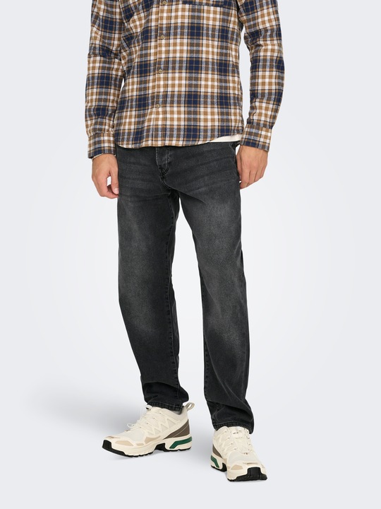 Produktbild Only & Sons Onsyoke Tapered Box Tai Dnm Cbo Noos (34)