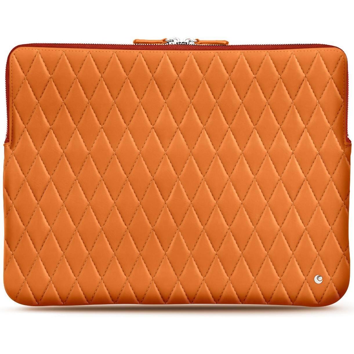 Noreve Lederhülle, Notebooktasche, Orange