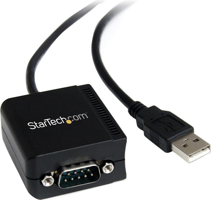 Image du produit StarTech 1 Port USB Vers Câble Série (2.50 m)