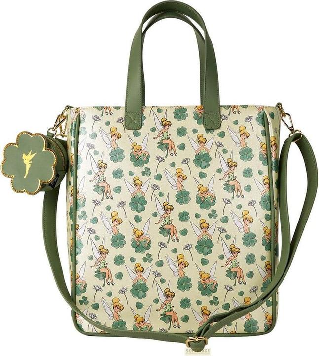 Produktbild Loungefly Disney by Tragetasche mit Geldbeutel Tinker Bell 4-Leaf Clover