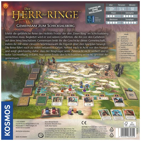 Actual product image Kosmos The Lord of the Rings - Together to Mount Doom (German)