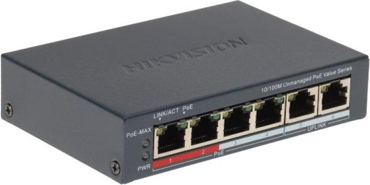 Produktbild Hikvision Switch Switch DS-3E0106P-E/M(B) (4 Ports)