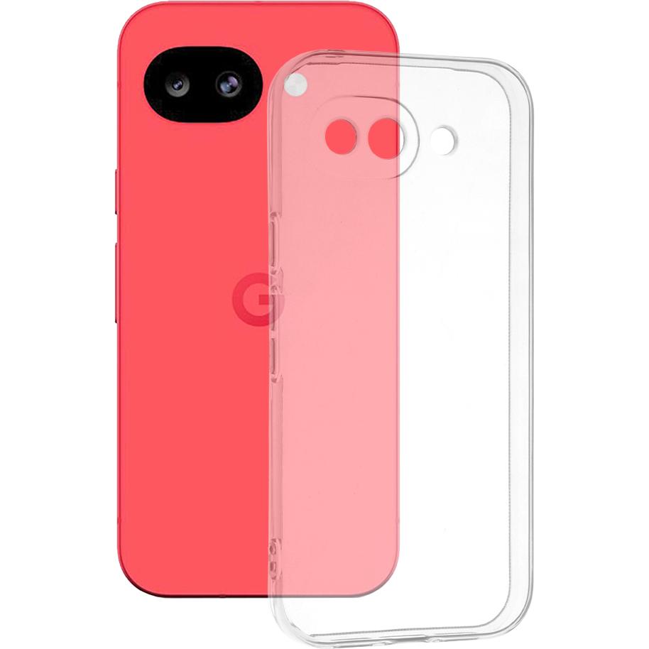 Techsuit - Clear Silicone - Google Pixel 10a - Transparent (Google Pixel 10a), Cover smartphone, Trasparente