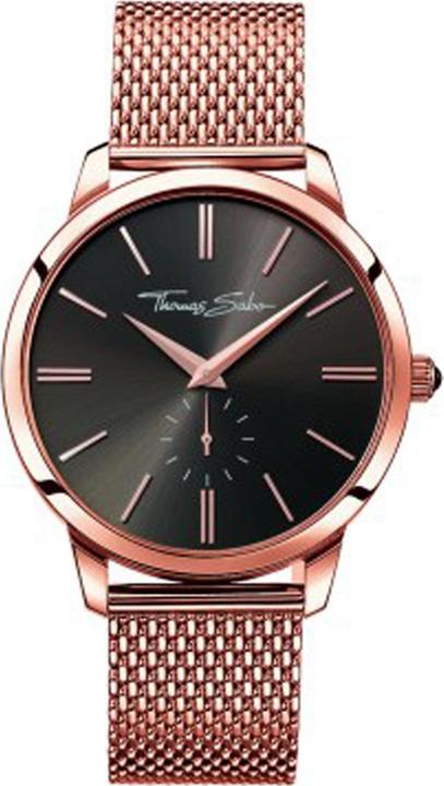 Thomas Sabo Herrenuhr Rebel (Analoguhr, 42 mm)