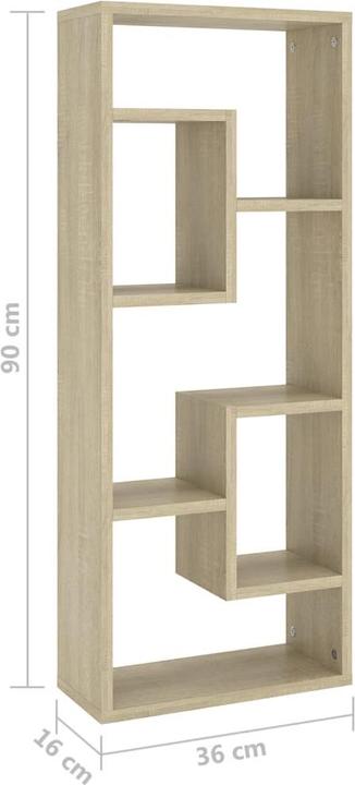 Produktbild vidaXL Wandregal (36 x 16 x 90 cm)