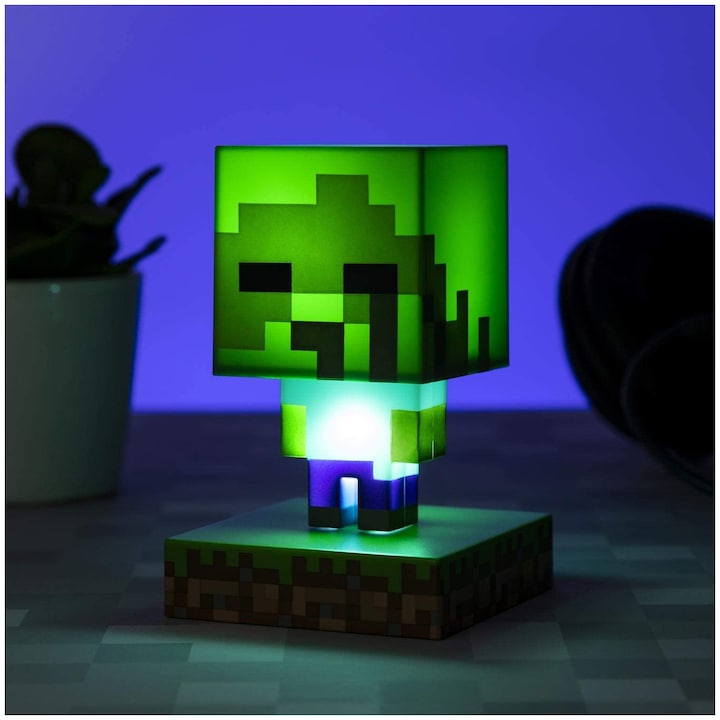 Productafbeelding Paladone Products Lampada Minecraft : Zombie Pictogram Licht (PLD)