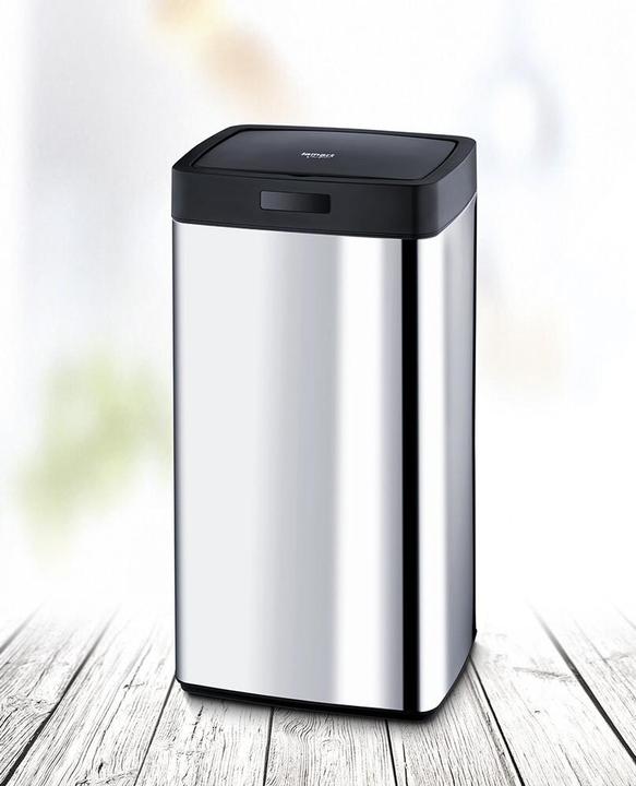 Actual product image Lamart Bezdotykowy nierdzewny kosz na śmieci LT8044 (45 l)