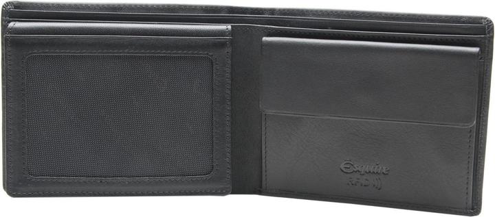 Actual product image Esquire Logo wallet leather 13 cm