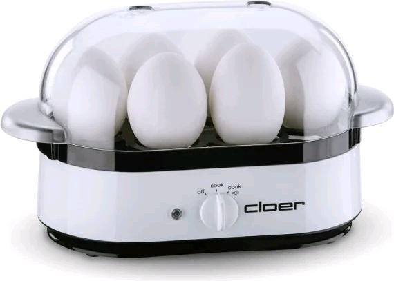 Cloer 6081 Eierkoker 6 eieren wit