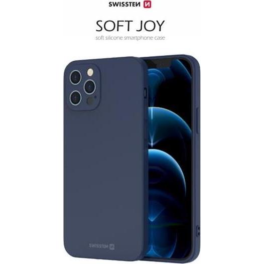 Swissten Soft Joy Case für Iphone 16 Pro Blau (Apple iPhone 16 Pro), Smartphone Hülle, Blau