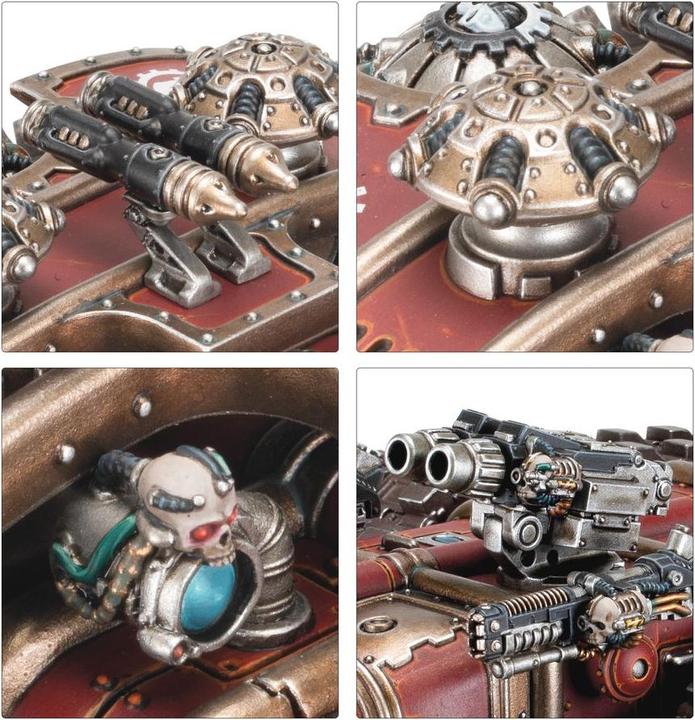 Actual product image Games Workshop Warhammer 30k - Mechanicum : Triaros Armoured Conveyor (Plastic)