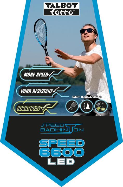 Image du produit Talbot Torro Set de speedbadminton 6600 LED