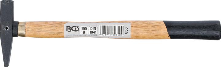 Produktbild BGS Schlosserhammer Holz-Stiel DIN 1041 100 g (155 g)