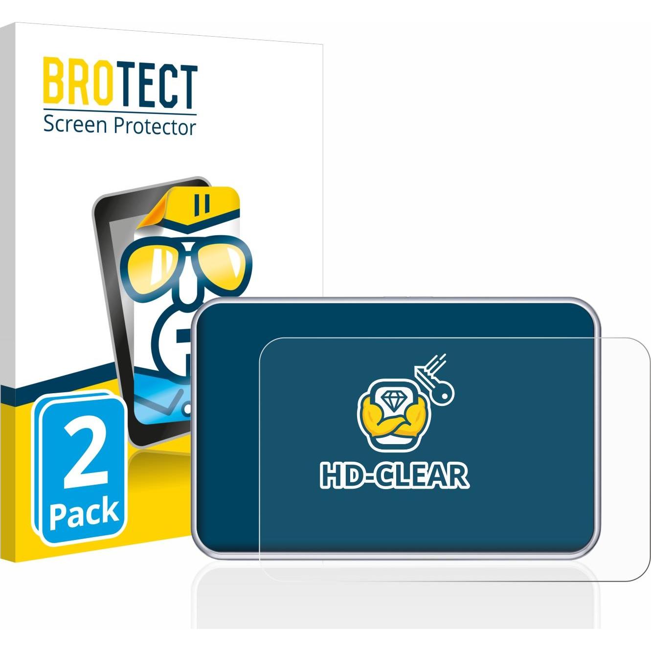 BROTECT, Bluttest, Schutzfolie Displayschutz Klar (Teststreifen)