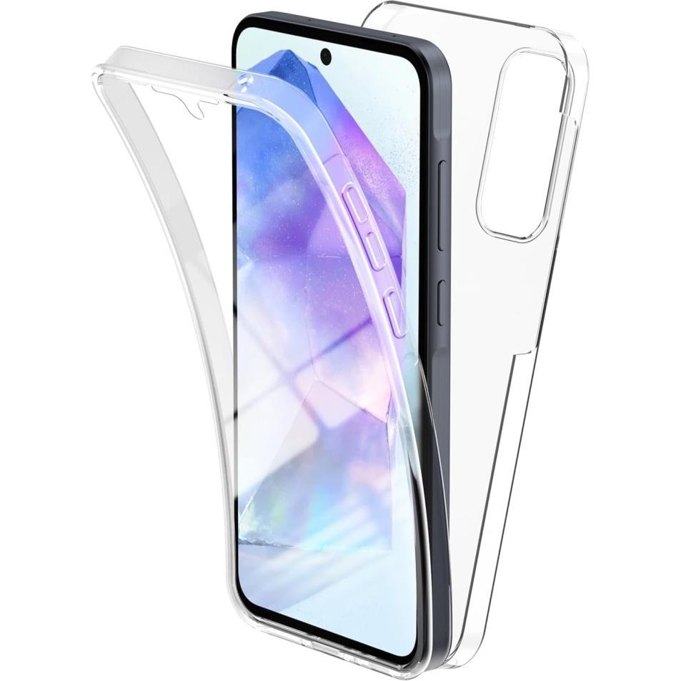 Screenguard 360° Screen & Body Protector Samsung Galaxy A55 5G Hülle mit Folie (Samsung Galaxy A55), Smartphone Hülle, T...