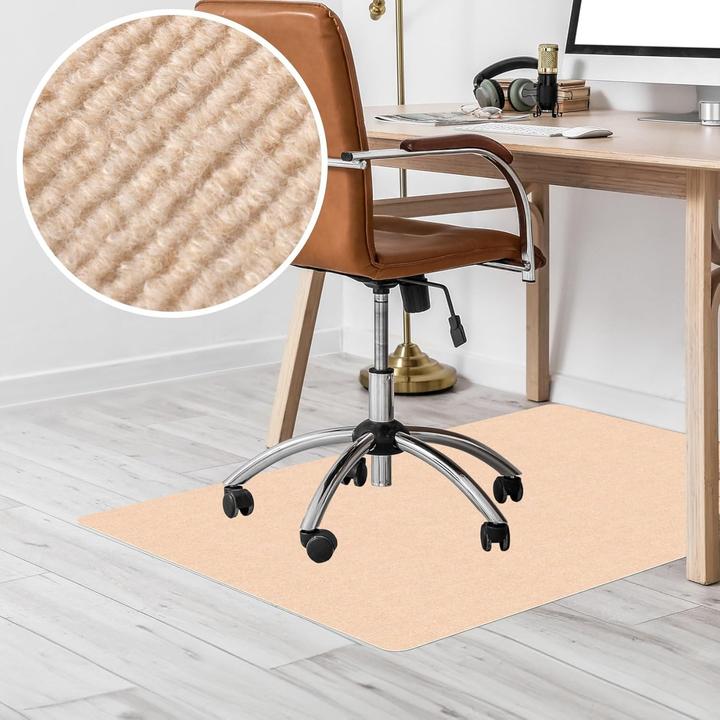 Actual product image Anro Selbsthaftende Bodenschutzmatte für Bürostuhl (90 x 120 cm)