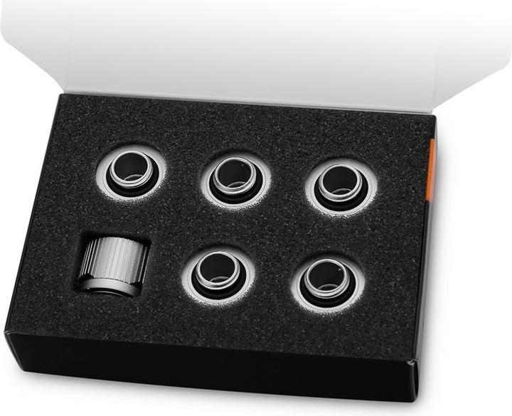 Actual product image EKWB EK-Quantum Torque STC 12/16 - 6-pack, Satin Titanium