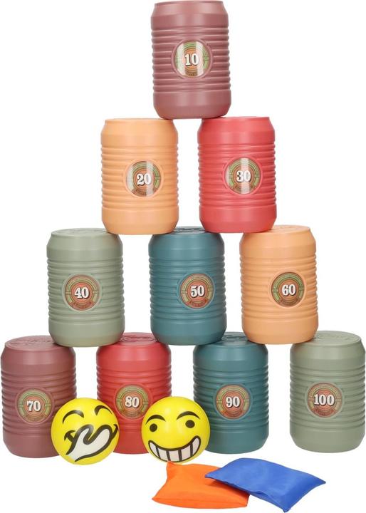 Can throwing game, 14 pcs.
