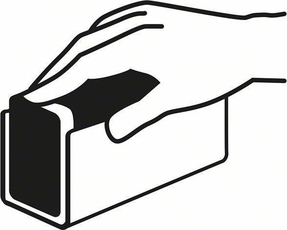 Productafbeelding Bosch Professional Zubehör Toebehoren 2608901635 Schuurblok (L x B) 133 mm x 80 mm 1 st. (80, 120, 180)