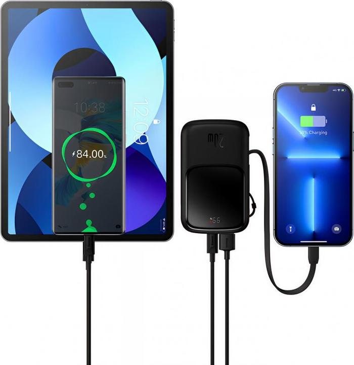 Produktbild Baseus Qpow Digital Display (20000 mAh, 20 W, 76 Wh)