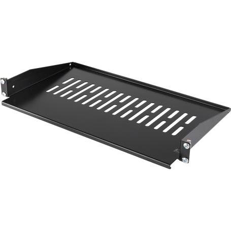 Deltaco 19-FH16 shelve Modular shelf Wall mounted Steel Black, Serverschrank Zubehör, Schwarz
