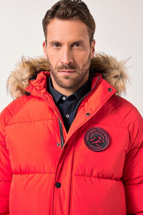 Produktbild JP1880 Stepp-Parka, Kapuze, Webpelz, Badges (XL)