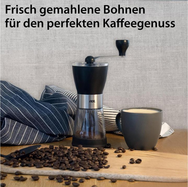Actual product image ADE Kaffeemühle Schwarz, Detailfarbe: Schwarz, Ausstattung