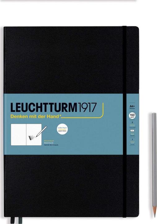 Immagine prodotto Leuchtturm1917 Libro da colorare Master A4 +, nero (A4+, Nessuna, Copertina rigida)