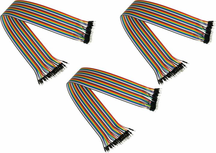 Actual product image Kabelmeister Jumper wire 40-pin separable wires for Arduino, Raspberry Pi etc., plug to plug
