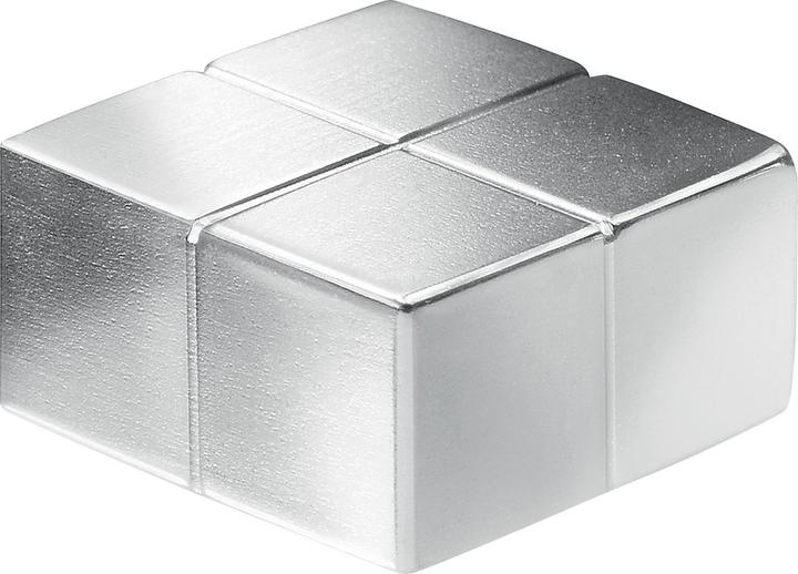 Actual product image Sigel Magnet Neodymium Cube 4ST silver (4 x)